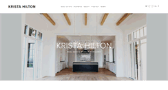 Desktop Screenshot of kristahilton.com